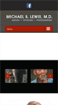 Mobile Screenshot of michaelslewismd.com